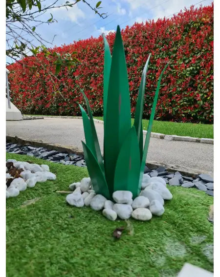 Jardin intemporel - ALOE VERA - Métal Design - Aluminium - Peinture époxy thermolaquée
