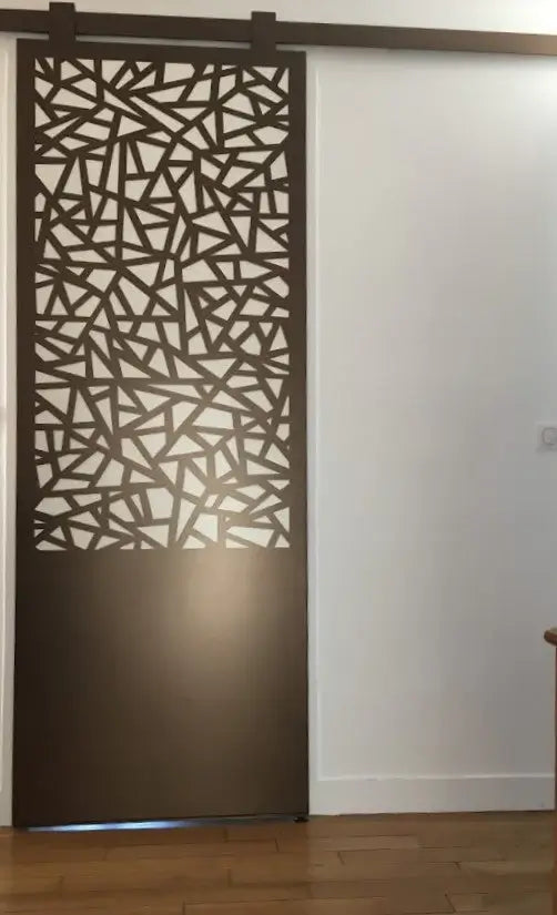 Porte intérieure coulissante sur mesure