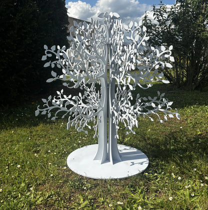 Arbre décoratif en aluminium – Jardin intemporel et durable