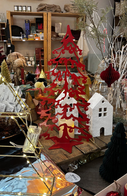 Decoration de table | Sapin de Noel a poser | Hauteur 30 cm