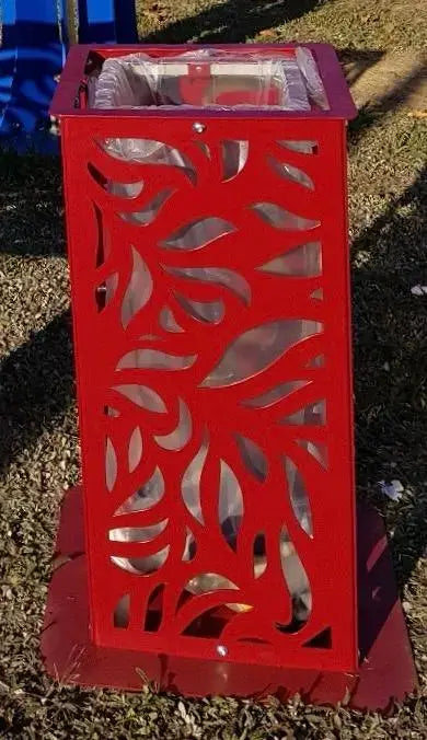 Poubelle exterieure / mobilier urbain / jardin public