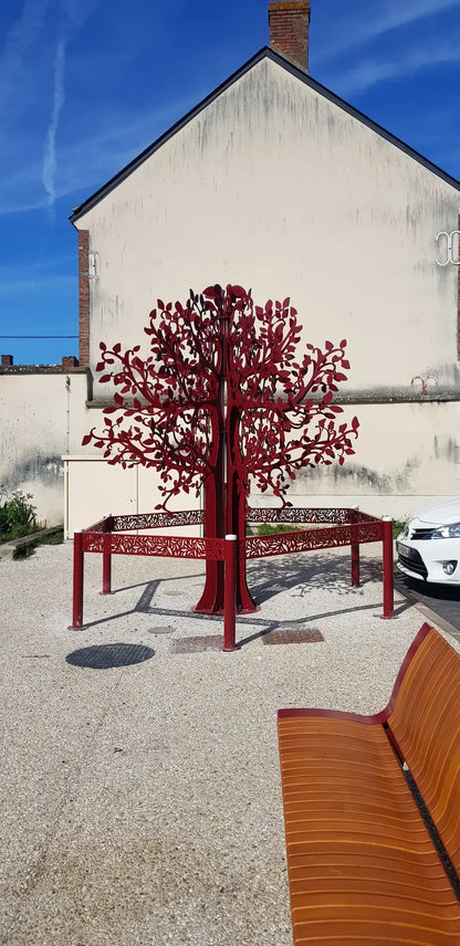Arbre décoratif en acier 250 cm – Jardin intemporel et durable