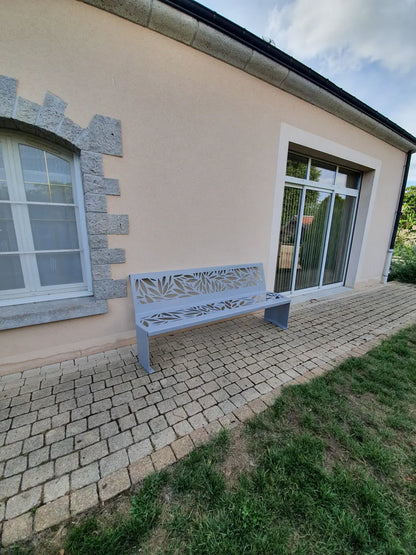 Banc extérieur - Jardin / Mobilier urbain / Espace public - Métal Design - Aluminium
